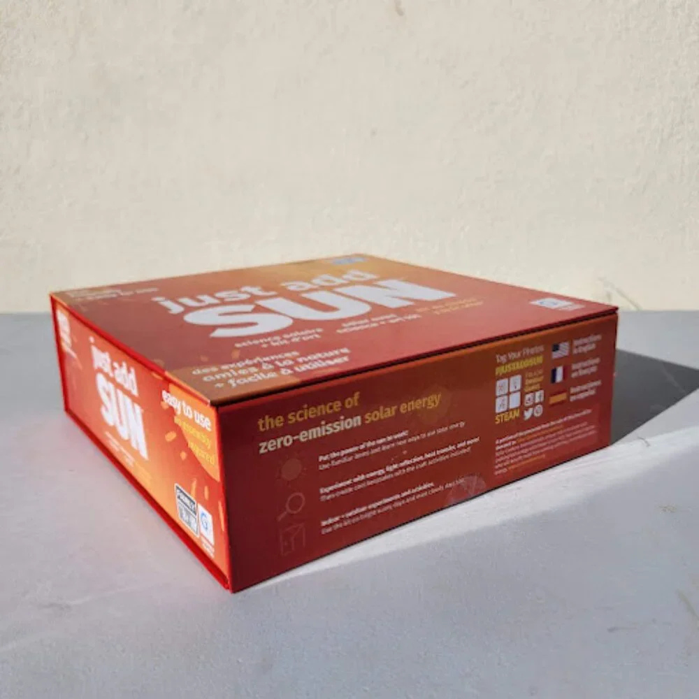 Griddly Games Just Add Sun Solar Science Art Kit Solar Oven Cooking Chemistry Ki